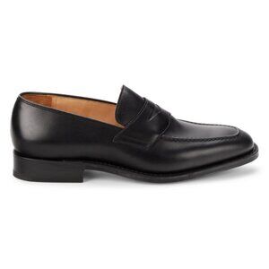 Church's ENGLAND Men's Penny Loafers - Hertford BLACK Custom Grade SZ US 7 (reg)